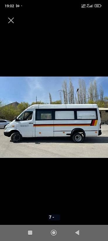 спринтер гурзавик: Mercedes-Benz Спринтер: 2000 г., 2.7 л, Ручные, Дизель, Фургон — 3