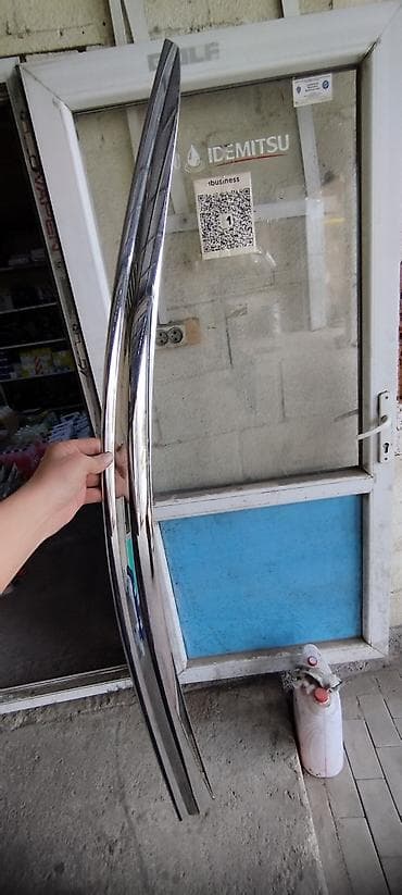 хромирование: Декоративные накладки На пороги, Хром — 1