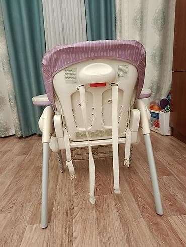 Детский комод: Стульчик для кормления, Chicco, Пластик, Трансформер, цвет - Фиолетовый — 3