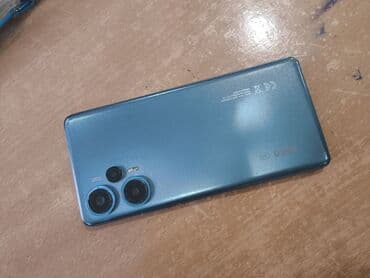 Poco F5, Б/у, 256 ГБ, цвет - Голубой, 2 SIM