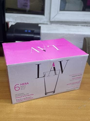 Стакандар: Набор стаканов LAV Hera, 6 штук - Модель: Hera (код HER25) - Объем — 1