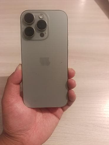 note 15: IPhone 16 Pro, Б/у, 256 ГБ, Зарядное устройство, Защитное стекло, Чехол, 90 % — 1