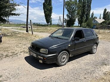 Унаа: Volkswagen Golf: 1994 г., 1.6 л, Кол менен иштөөчү, Бензин, Хетчбек — 7