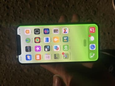 айфон xs max цена в бишкеке бу: IPhone X, Колдонулган, 64 ГБ, Кара, Коргоочу айнек, Каптама, 73 % — 4