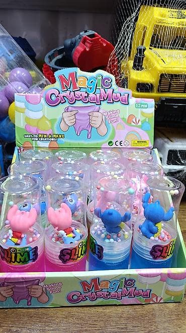 magi: Magic Crystal Mud — набор ярких слаймов с фигурками. - Формат — 1