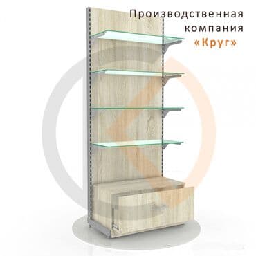 экопанели: Стеллаж Для телефонов и их аксессуаров, Лофт, 210 см * 100 см * 30 см, 
Новый — 5