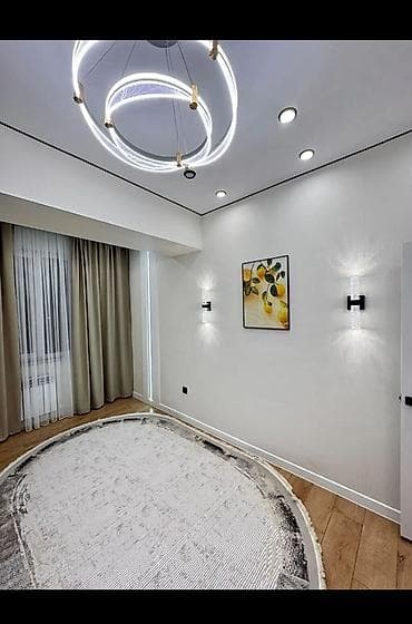 Квартиры: 1 комната, 41 м², Пишпек Элитка, 5 этаж, Дизайнерский ремонт — 3