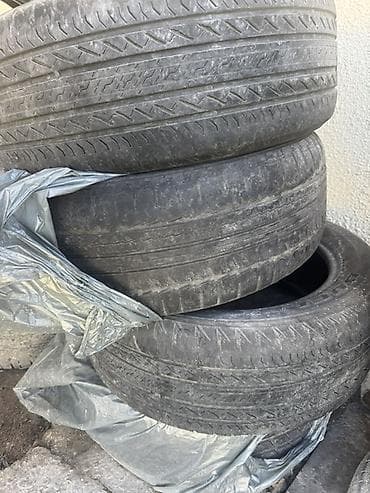 corolla runx: Шины 235 / 55 / R 18, Лето, Б/у, Комплект, Внедорожные (АТ/МТ), Bridgestone — 4