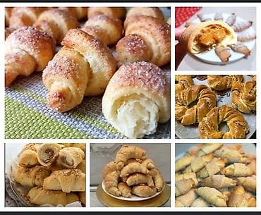 вишня кочот: Рогалики домашние - Нежное, песочное тесто. - Начинки на выбор: с — 1
