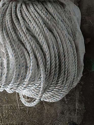 Канат полипропиленовый кручёный - Материал: полипропиленовые нити -