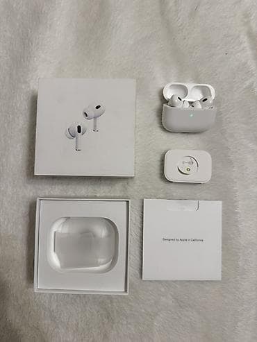 cd changer: Беспроводные вакуумные наушники, Apple, AirPods Pro, Б/у — 4