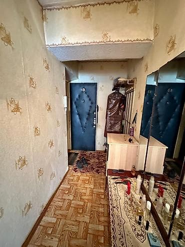 тамчы комнаты: 2 бөлмө, 41 м², Жеке план, 5 кабат, Эски ремонт — 4