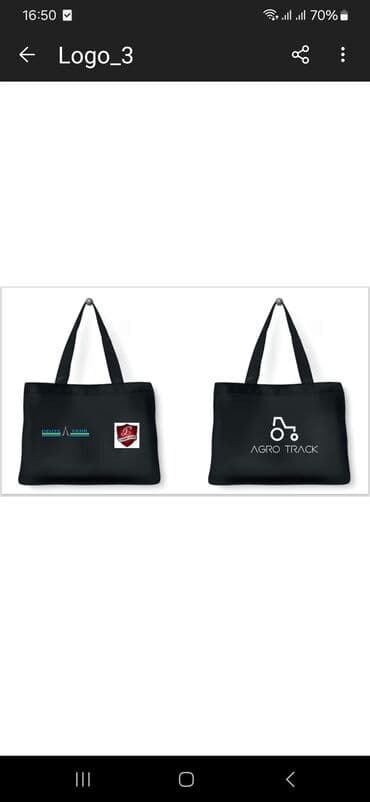 у настоящей женщины должна быть сумка из италии: Эко-сумки из плотного хлопка (шопперы) - Материал: натуральный — 7