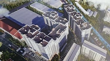 Комнаты: 2 комнаты, 58 м², Элитка, 12 этаж, ПСО (под самоотделку) — 1