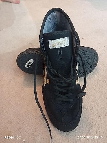 Мужские кроссовки, 37, Asics, Новый, цвет - Черный, Самовывоз