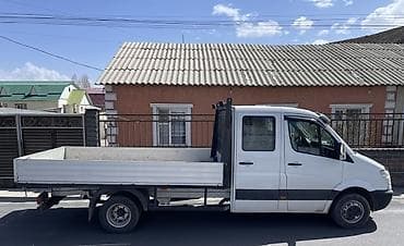 гигант дубль кабина 814: Грузовик, Mercedes-Benz, Дубль, Б/у — 9