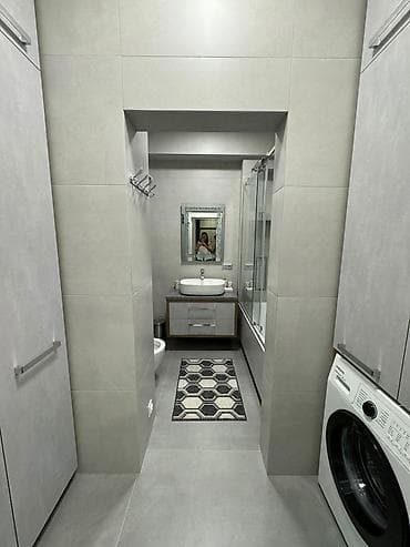 flat osh: Студия, Агентство недвижимости, Парам без детей, от 6 месяцев, С мебелью полностью — 7