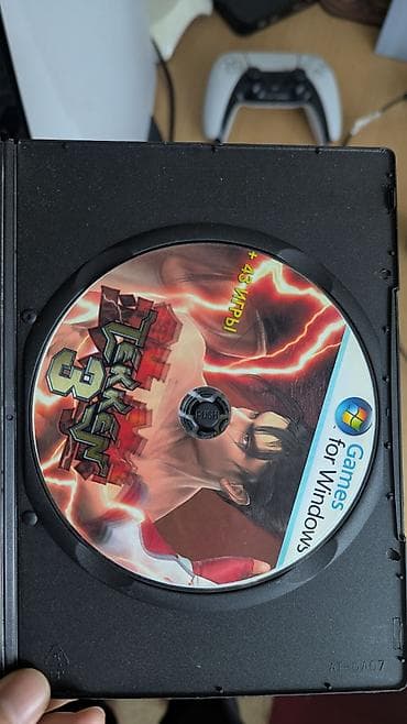 playstation controller: PC DVD-диск: Tekken 3 (Games for Windows) - Жанр: файтинг - Издатель — 3
