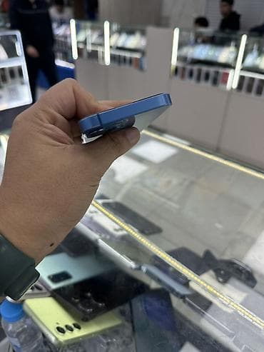 Уюлдук телефондор жана аксессуарлар: IPhone 13 mini, Колдонулган, 128 ГБ, Көк, Заряддоочу түзүлүш, Коргоочу айнек, Каптама, 92 % — 4