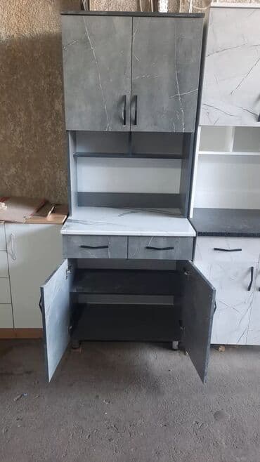 буфет кухоный: Продаю кухонный буфет высота 2 метр ширина 1метр 3х дверный ламинат из — 11