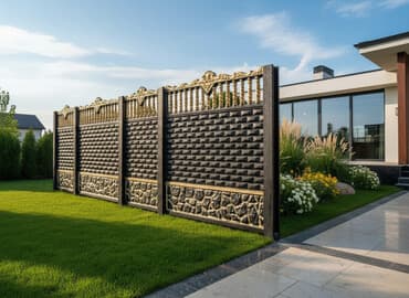 Декоративные железобетонные заборы/секции.по 4.000 Описание продукта