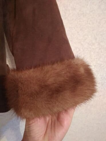 туник для беременных турецкий: Шуба, Норка, Короткая модель, M, L — 4