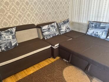 угловой диван трансформер: Угловой диван, Складной, Трехместный — 3