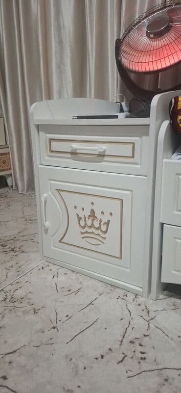 Балдар электр унаалары: Манеж керебет, Жаңы, Комоду менен, Жыгач — 2