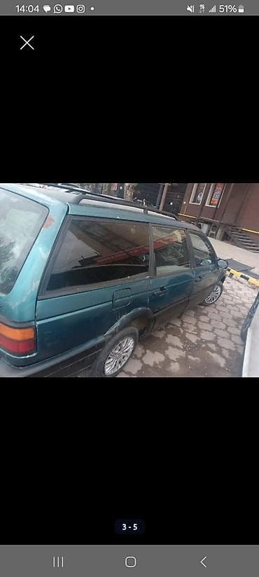 руловой рейка пассат б3: Volkswagen Passat Variant: 1990 г., 1.8 л, Кол менен иштөөчү, Бензин, Универсал — 3