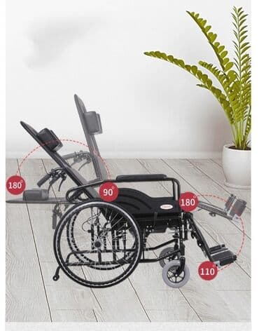 ❗Рассрочка!Скидки! Инвалидная коляска с одкидными подлокотниками