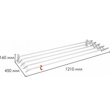 настенные сушилки для белья в ванную: Сушилка, Новый — 5