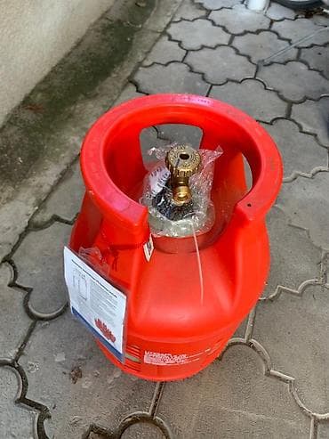баллончик для заправки зажигалок: Композитный газовый баллон, Другой бренд, Наполнение: Пропан — 1