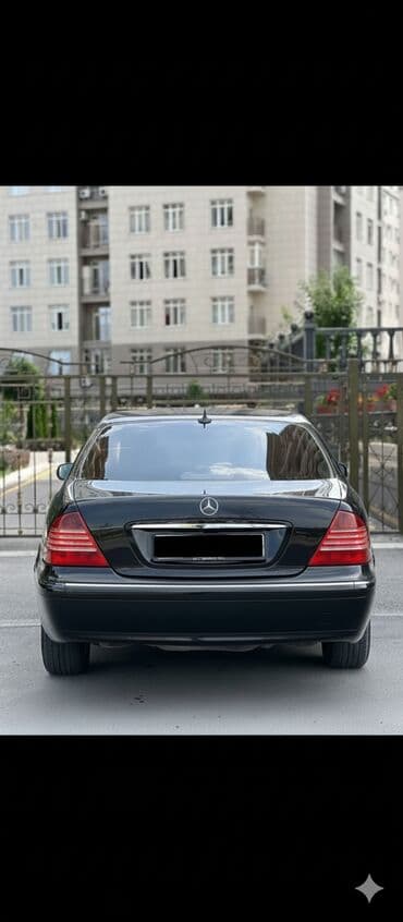 s class w220: Mercedes-Benz S-Class: 2003 г., Автомат, Седан — 2