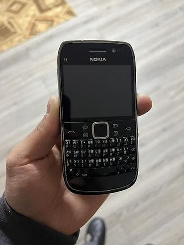 телефон в рассрочку айфон: Nokia E6, Б/у, цвет - Черный — 5