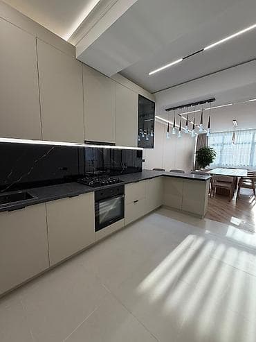 8: 3 комнаты, 100 м², Джал мкр (в т.ч. Верхний, Нижний, Средний) Элитка, 3 этаж, Дизайнерский ремонт — 4