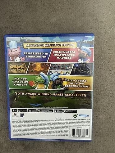 new ps4: Overcooked! All You Can Eat — версия для PlayStation 5 (диск — 2