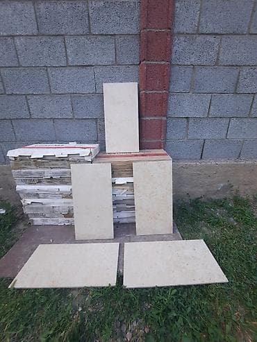 потолок алькантара: 30×60 Толщина 1,см Есличо обмен Санузилге Ак кафельге алмашам — 1