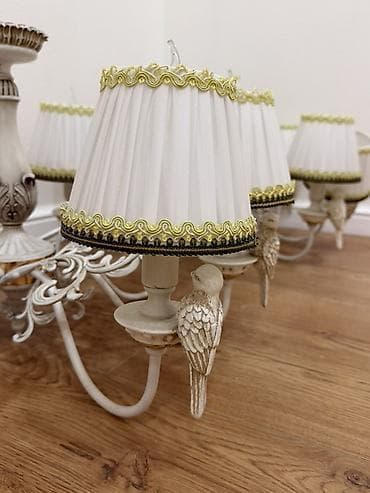 лампа для пломб: Три шт. Классических подвесных люстр в стиле нео-классики. 2 люстры — 4