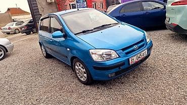 Транспорт: Hyundai Getz: 2004 г., 1.6 л, Кол менен иштөөчү, Бензин, Хетчбек — 2