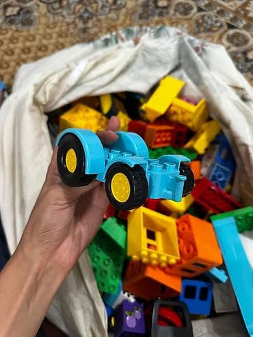 Детский мир: Оригинал Лего Дупло(LEGO DUPLO) из Германии.Много деталей.Примерно — 9