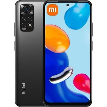 iphone iphone: Redmi, Redmi Note 11, Б/у, цвет - Черный, 2 SIM — 1