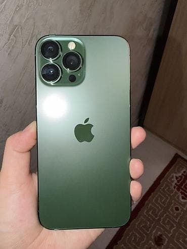 солнечный заряд: IPhone 13 Pro Max, Б/у, 512 ГБ, Alpine Green, 83 % — 4
