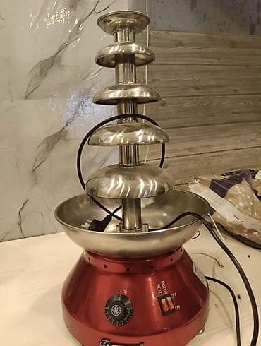 Другое оборудование для бизнеса: Шоколадный фонтан 
Метериал: нержавеющая сталь чаша — 3