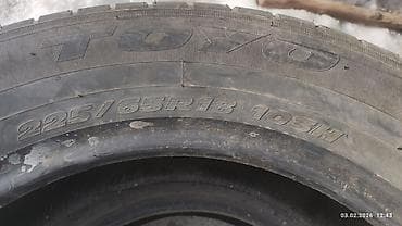 ремонт шина: Шины 225 / 65 / R 18, Лето, Б/у, Комплект, Внедорожные (АТ/МТ), Toyo — 1
