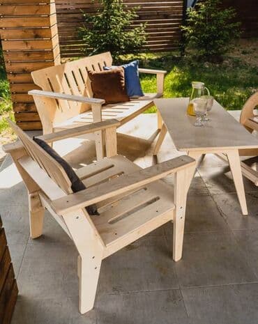 Комплектующие для мебели: Комплект садовой мебели — 2