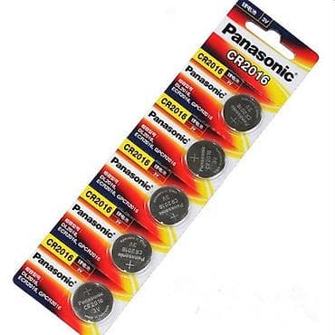 2016 Батарейка Panasonic CR2016 Lithium 3V - плоский литиевый