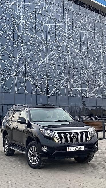Toyota Land Cruiser Prado: 2017 г., 2.8 л, Автомат, Дизель, Внедорожник at lalafo.kg Toyota Land Cruiser Prado: 2017 г., 2.8 л, Автомат, Дизель, Внедорожник