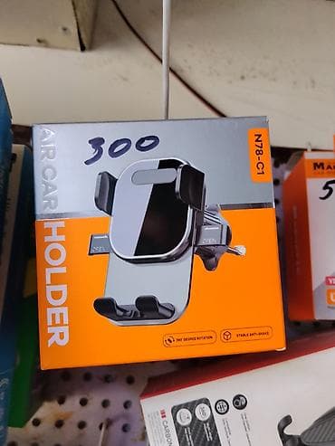 360: Держатель для смартфона в автомобильную решетку воздуховода (модель — 1