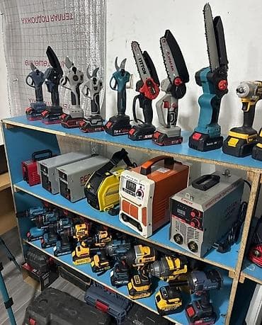 Аккумуляторные инструменты для сада и мастерской Описание: -