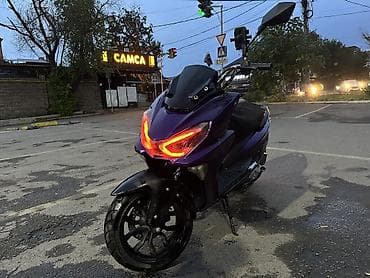 Тип скутера Alpha, 150 куб. см, Бензин, Б/у — 3